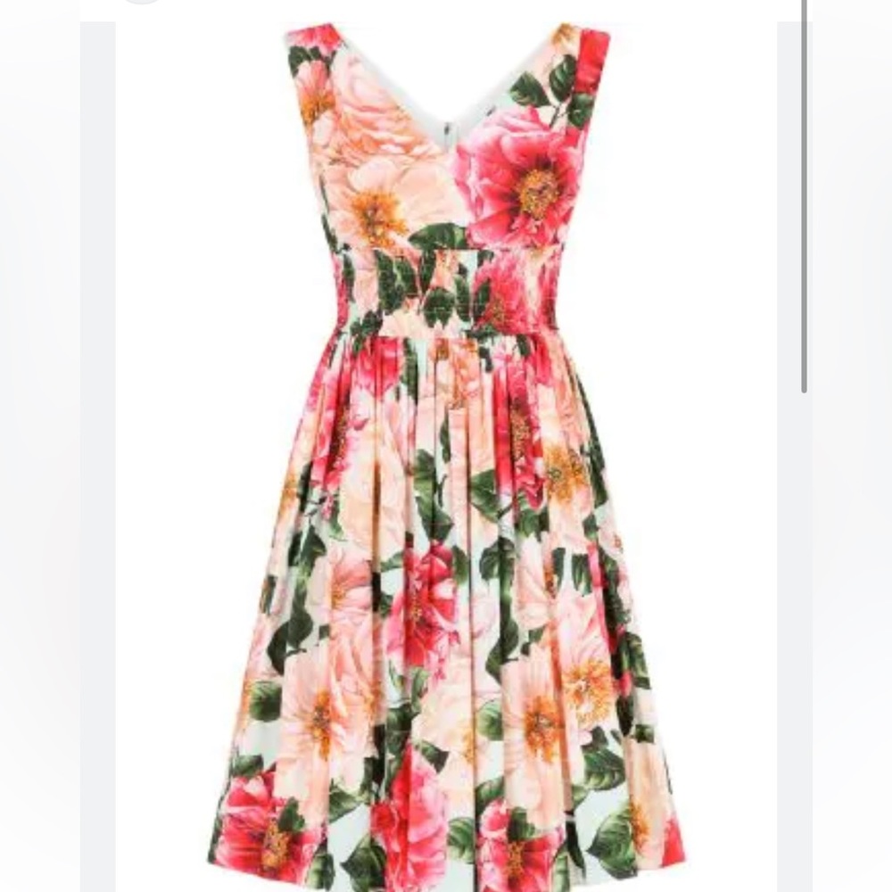 Dolce and Gabbana floral dress